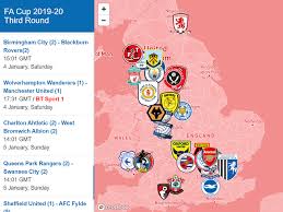 Check fa cup 2020/2021 page and find many useful statistics with chart. Fa Cup 3rd Round Interactive Map Fa Cup Cup Interactive Map