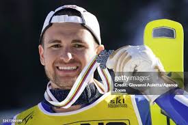 Erik Read of Canada competes in their first run of Men's Slalom at... News  Photo