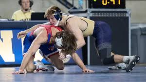 Navy Wrestling Team Captain Mark Conley Nation's Top-Ranked Wrestler at 141  Pounds