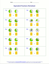 Bridges in mathematics grade 5 supplement set a6 numbers & operations: Free Equivalent Fractions Worksheets With Visual Models