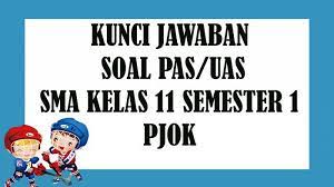 Soal Pjok Kelas 11 Sma Dan Kunci Jawaban Soal Latihan Penilaian Akhir Semester 1 Pas Uas 2020 Tribun Pontianak