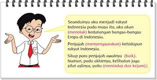 Ya, berubah ujung pensilnya setelah diraut Pembelajaran 1 Tema 7 Subtema 1 Peristiwa Kebangsaan Masa Penjajahan Mikirbae Com