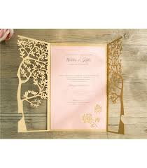 Chaque couple d'aujourd'hui mérite son mariage créatif. Faire Part Mariage Motif Arbre