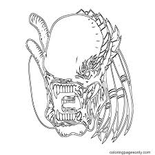 See more ideas about predator, predator art, alien vs predator. Predator Mask Coloring Pages Predator Coloring Pages Coloring Pages For Kids And Adults