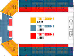 Seating Chart 2 Big Hat Rodeo Co Pro Rodeos Bull