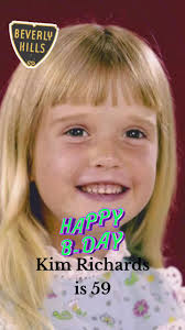 Kim Erica Richards[1] (born September 19, 1964)[2] is an American actress,  socialite, and television personality. She began her career as a child  actress, and rose to prominence from her roles in ...