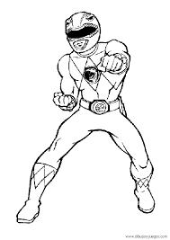 Power Rangers Para Colorear