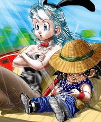 Bulma And Goku Goku Y Bulma Personajes De Dragon Ball Personajes De Goku