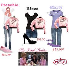 Pink ladies grease costume ideas. Grease Pink Ladies Outfit Cheap Online