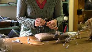 How To Needle Felt Mouse Series 1 Armature By Sarafina Fiber Art Youtube Felt Mouse Needle Felting Needle Felting Projects