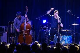 Bassist Dan Spalding and vocalist Jeff Angell of Walking Papers