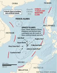 Then last month a chinese vessel collided with a philippine trawler near the islands further to the south, leaving 22 filipino fishermen stranded at sea. South China Sea Dispute Looms Over Philippine Elections Wsj