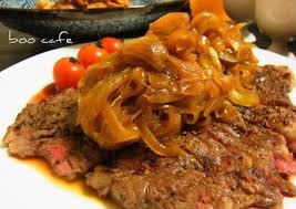 The best chinese & sushi in williston, vt. Bistro Beef Steak With Onion Sauce Recipe By Cookpad Japan Cookpad