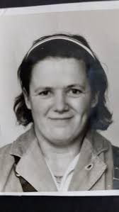 My Mam Chrissie Wood, sadly her sister died in the River Went at Ackworth