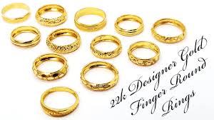 Check spelling or type a new query. 22k 916 Gold Round Ring Design Gold Band Rings Designs Male Female Designer Gold Finger Rings Youtube