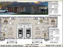 Duplex House Plans 5 Bedroom Duplex Design 3 X 2 Bedrooms Etsy Duplex Design Duplex House Plans Duplex Floor Plans