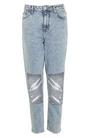 Check spelling or type a new query. Topshop Clear Knee Mom Jeans Popsugar Fashion