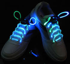China Led Light Up Shoelaces Blue Green China Fiber Optic Led Shoelaces And Flashing Shoelace Price