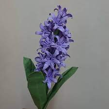淺紫藍色風信子摺紙hyacinthus origami 悶極時自己可浪漫 風信子 紙花 摺紙 摺紙花 情人節 520花 淺紫藍色風信子摺紙