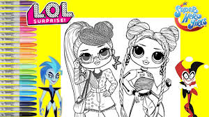 Harley quinn , dc super hero girls , superheroes , super heroes , warner bros , dc comics Download Lol Surprise Omg Dolls Repainted As Dc Superhero G