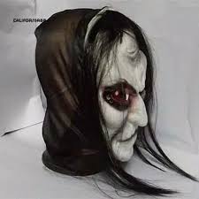 Muka saya ada parut jerawat batu. Topeng Nenek Sihir Mak Lampir Keriput Latex Seram Halloween Mask Hantu Penyihir Witch Karnaval Shopee Indonesia