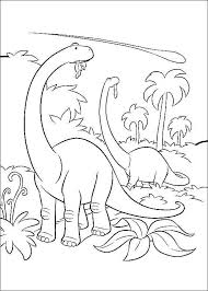 At the foot of a mountain, … Printable Coloring Sheets The Good Dinosaur 6