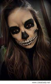 Halloween schminke skelett make up. Skelett Makeup Halloween Gesicht Schminken Schminken Halloween Schmink Ideen