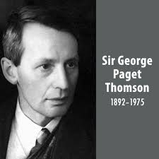 Happy Birthday, Nobel Laureate George Paget Thomson, who discovered the  wave-like properties of electrons! Son of J. J. Thomson, the discoverer of  the electron, George Thomson was born #onthisday in 1892. Following