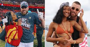 Travis kelce is a free agent. Travis Kelce And Kayla Nicole S Cutest Pictures Popsugar Celebrity