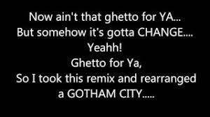 Kelly based on the fictional city of the same name. Gotham City Von R Kelly Laut De Song