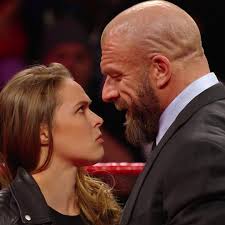 Rousey puts Triple H through a table: WWE Elimination Chamber 2018