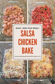 Salsa Chicken Bake Everyday Wellness Recipe Food Salsa Chicken Bake Recipes