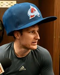 Nate sporting some special headwear after his OT winner