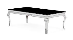 Oval glass coffee table shelf black chrome mahogany legs living room, source: Neoclassical Black And Chrome Coffee Table Urban Furniture Outlet