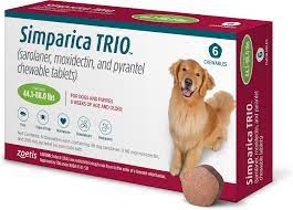 Maybe you would like to learn more about one of these? Simparica Trio Chewable Tablet For Dogs 44 1 88 Lbs Green Box 6 Chewable Tablets 6 Mos Supply Chewy Com