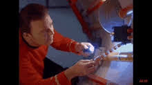 Watch the very funny, endlessly looping lives of a cgi alien and a skeleton. Beam Me Up Scotty Gifs Tenor