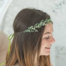 Blush Crystal Crown Peach Orange Bridal Head Piece Blush Green Wedding  Crown