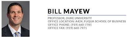 Publications Bill Mayew Professor Duke University The Fuqua School Of Business