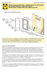 As time passed, they started having issues closing. Pella 80ed0101 Hurricaneshield 80ed0101 User Manual Manualzz