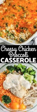 The classic combination of broccoli and cheese is the perfect vegetarian dinner or side dish for when you want some downright delicious comfort food. Cheesy Chicken Broccoli Casserole Recipe Chronicle