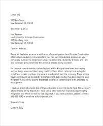 Resignation Letter Examples - 56+ In Pdf | Ms Word | Google Docs | Pages |  Examples