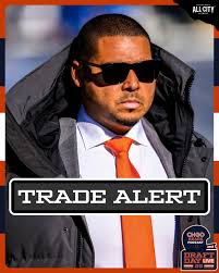 THE CHICAGO BEARS HAVE TRADED BACK TO PICK 56