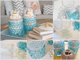 Then, she places another cake pan on top and sticks them into her cabinet. Dollar Store Candle Vases 1 Store Creativemeinspiredyou