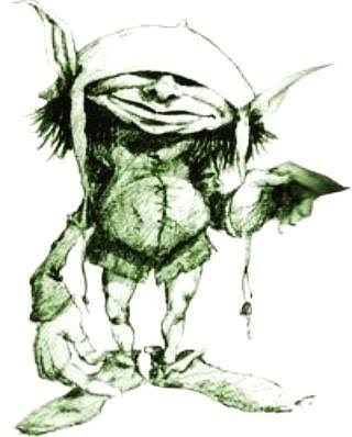 Tribal.Europe - Buffardello, half-foot-tall Italian goblins which may look  like little gnomes, young or old, dressed in red with pointy shoes, or  ugly, animalistic creatures resembling foxes or squirrels. They can turn