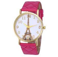 Paris Eiffel Tower Hot Pink Watch New Mercari Buy Sell Things You Love Fashion Watches Pink Watch Womens Watches