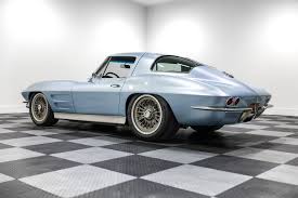 Image result for Silver Blue 1963 Corvette
