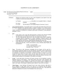 This is a written rental contract that sets out terms and conditions between the landlord and tenant of a residential property. 44 Simple Equipment Lease Agreement Templates á… Templatelab