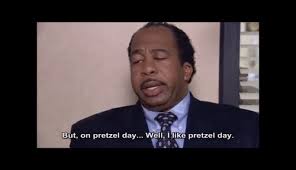 Apr 23, 2021 our most delicious holiday has arrived. Funny Gif Images Stanley Pretzel Day Gif