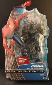 Black And Green Spiderman Action Figure Marvel Spider Man 3 Movie Wall Hanging Web Limited Edition Action Figure In 2020 Spiderman Marvel Spiderman Superhero Toys
