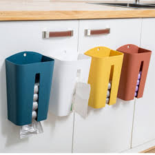 Check spelling or type a new query. 1pc Plastic Grocery Bag Holder Garbage Bags Storage Box Rack Wall Mounted Organizer Mounted Hanging Kitchen Rack Walmart Canada